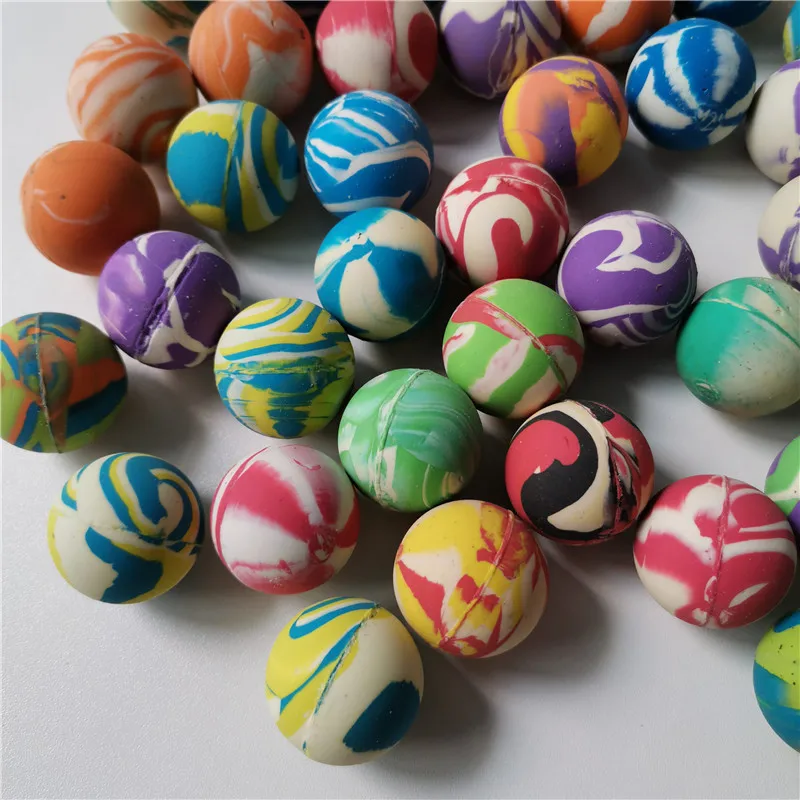 10 шт. игрушечный шар для детей цветные прыгающие шарики резиновые уличные