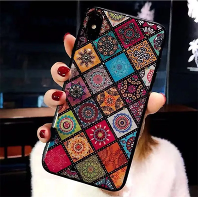 Estojo для Apple iPhone 10 7 8 Plus чехол Роскошный etui X Xs max XR 5 5S se 6 6S Мобильные аксессуары| |