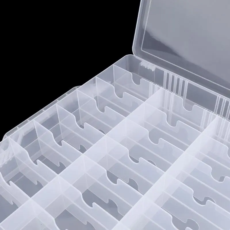 

Universal Nail Polish Holder Organizer for 48 Bottles Adjustable Dividers Space Dropshipping