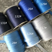 25yardsroll polyester 5815mm satin bias tape bias binding solid color for diy garment sewing and trimming