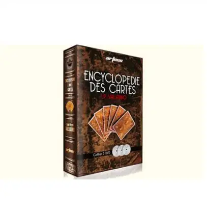 

Encyclopedie Des Cartes by Jean Pierre Vallarino 3 Volume set - magic tricks