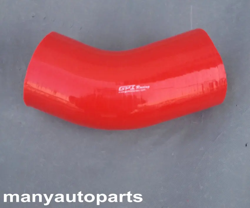 Черный силиконовый соединитель изгиб под углом 45 градусов коленчатый шланг