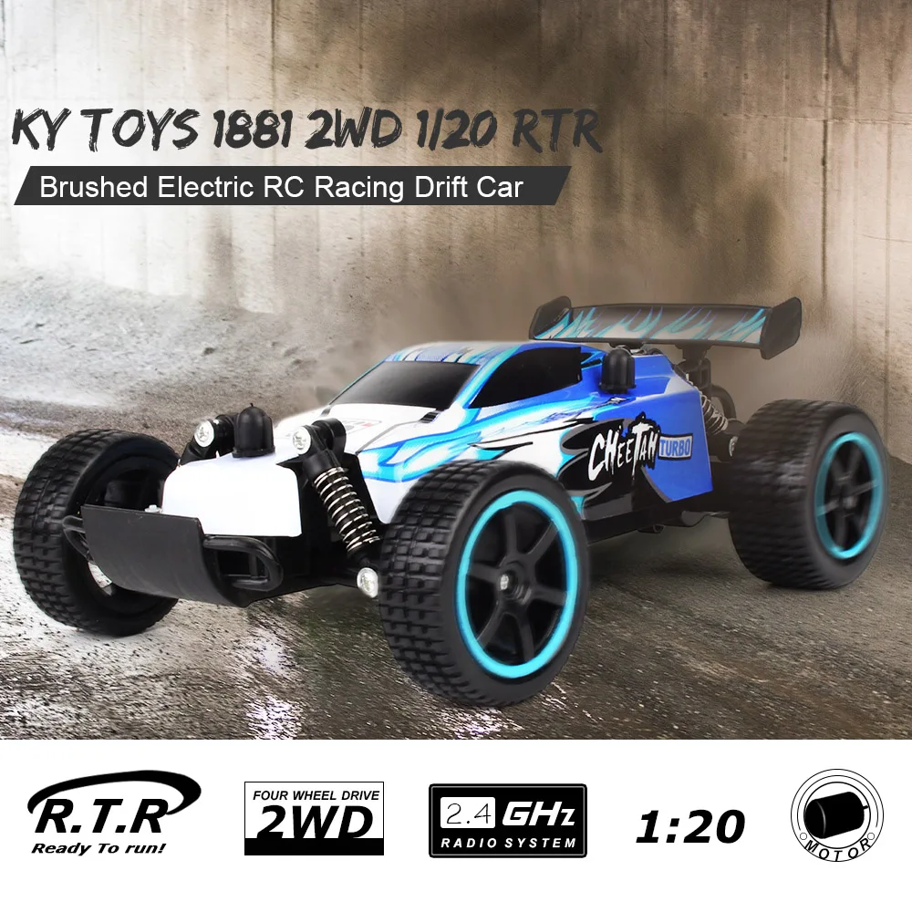 2 4 ГГц 2WD 1/20 RC автомобиль Матовый Электрический пульт дистанционного управления