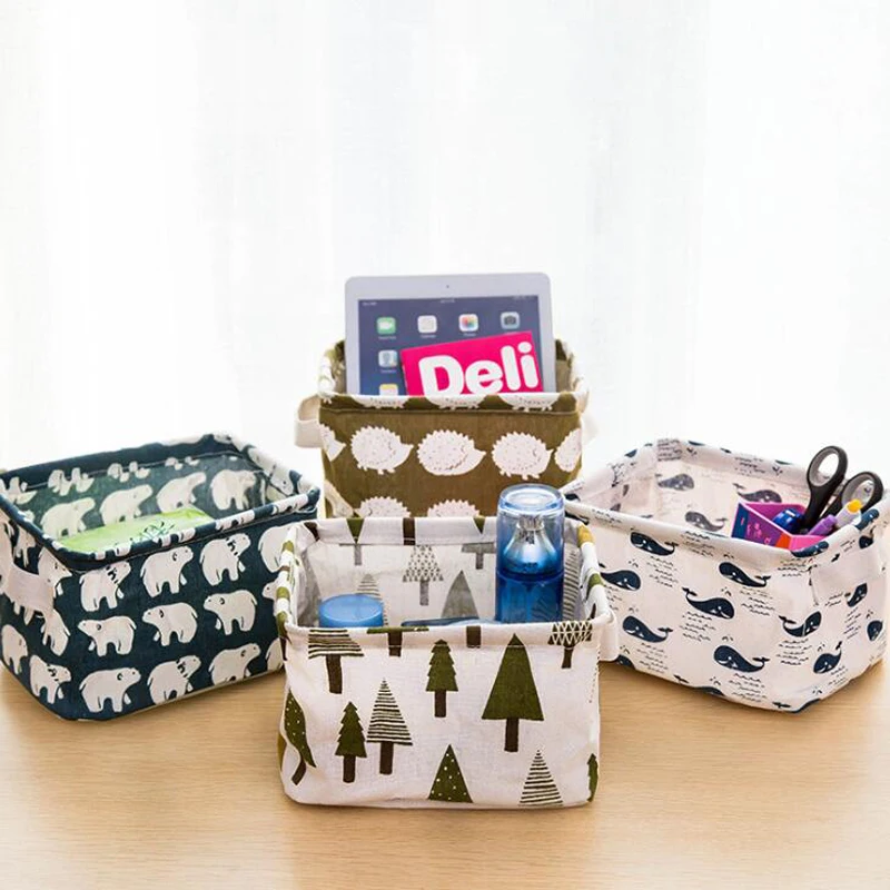 1 шт. корзина для хранения различных предметов ящик игрушек косметический