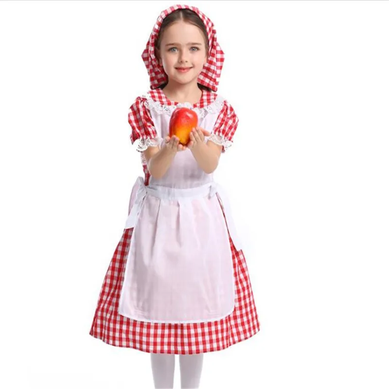 Девочка Германия Бавария фестиваль пива Октоберфест рабочая одежда