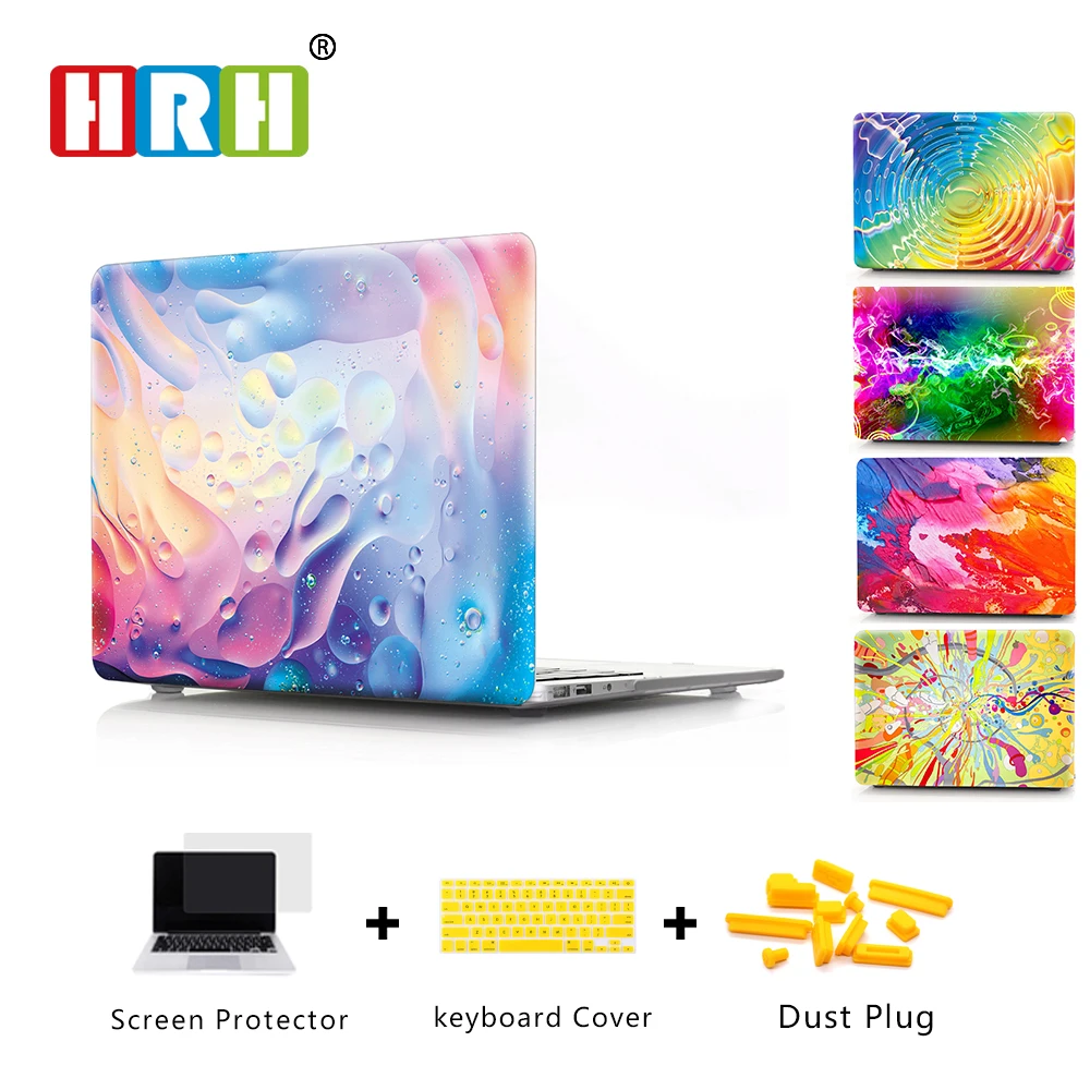 Креативный защитный чехол HRH жесткий для Macbook Air 11 &quot13&quot 15 &quotPro Retina 12&quot сенсорная