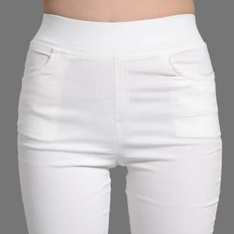 Clobee женские брюки Лето 2019 плюс размер 4XL pantalon femme обтягивающие эластичные узкие