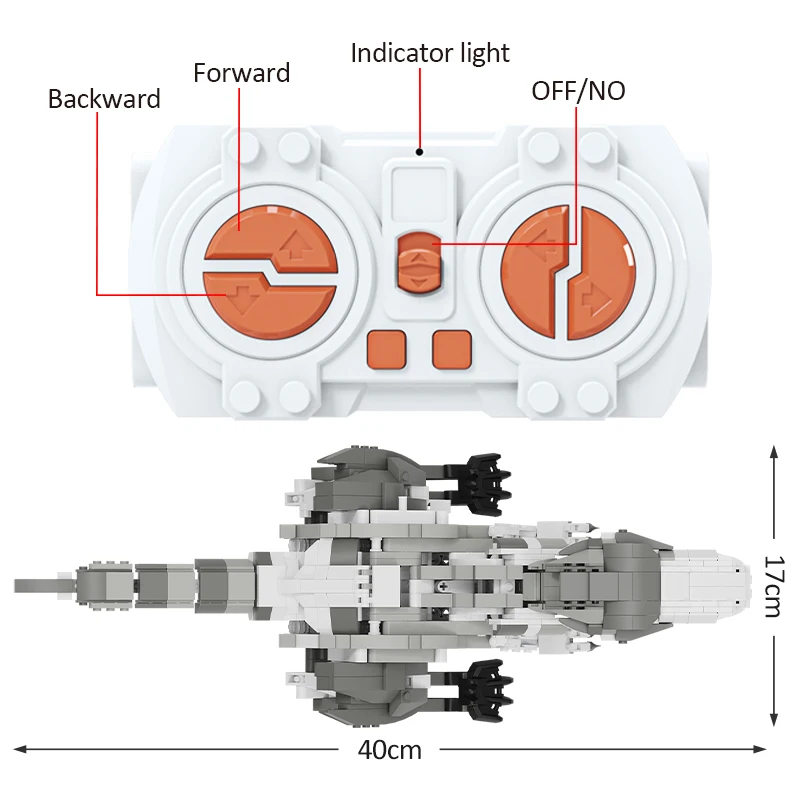 KAIYU 960 шт. с рисунком динозавра из мультфильма Парк Юрского периода RC тираннозавр