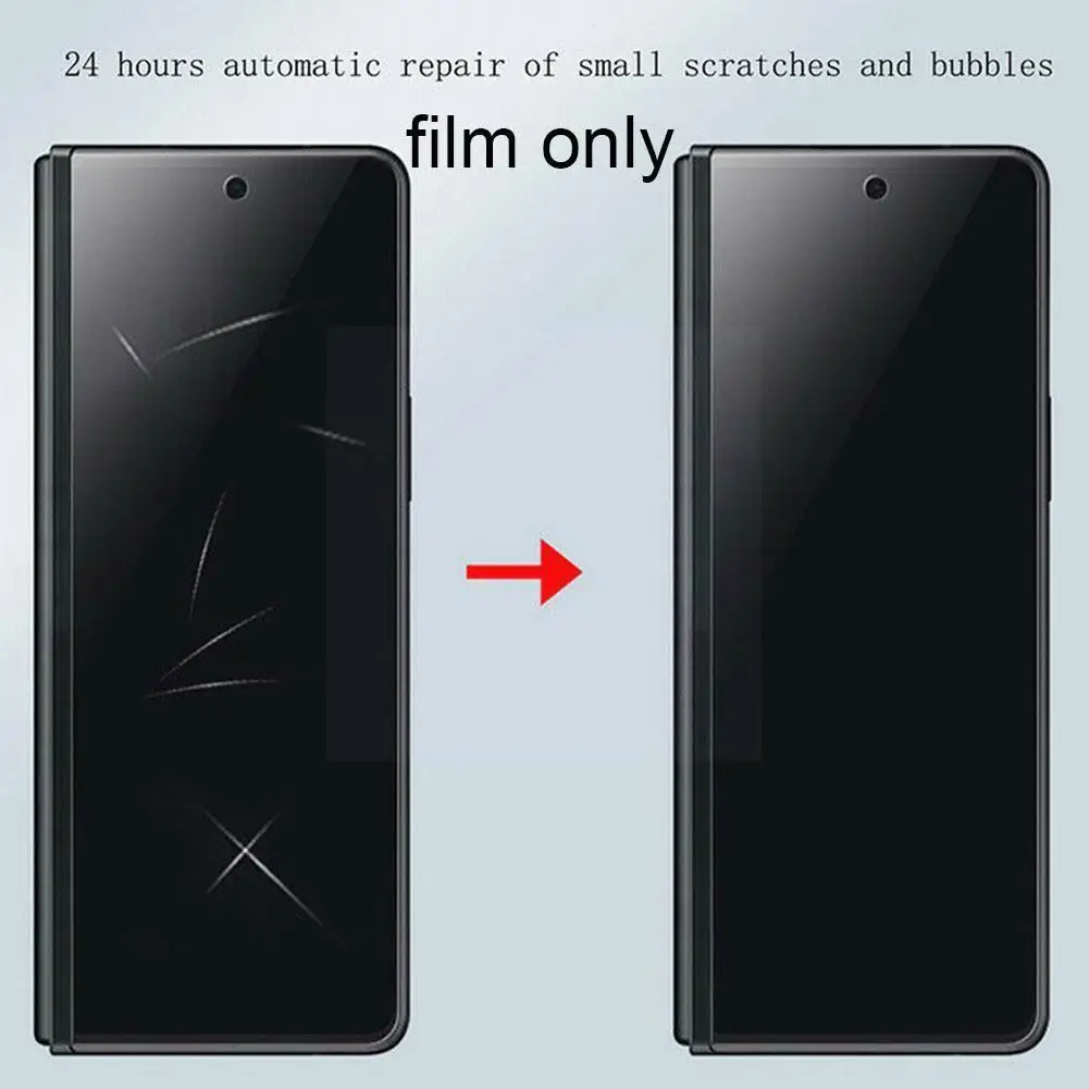

Newest 1pcs Frosted Privacy Screen Matte Protector Anti Tempered Glass Special Anti-peep Water Gel Film for Folding Screen L1W6