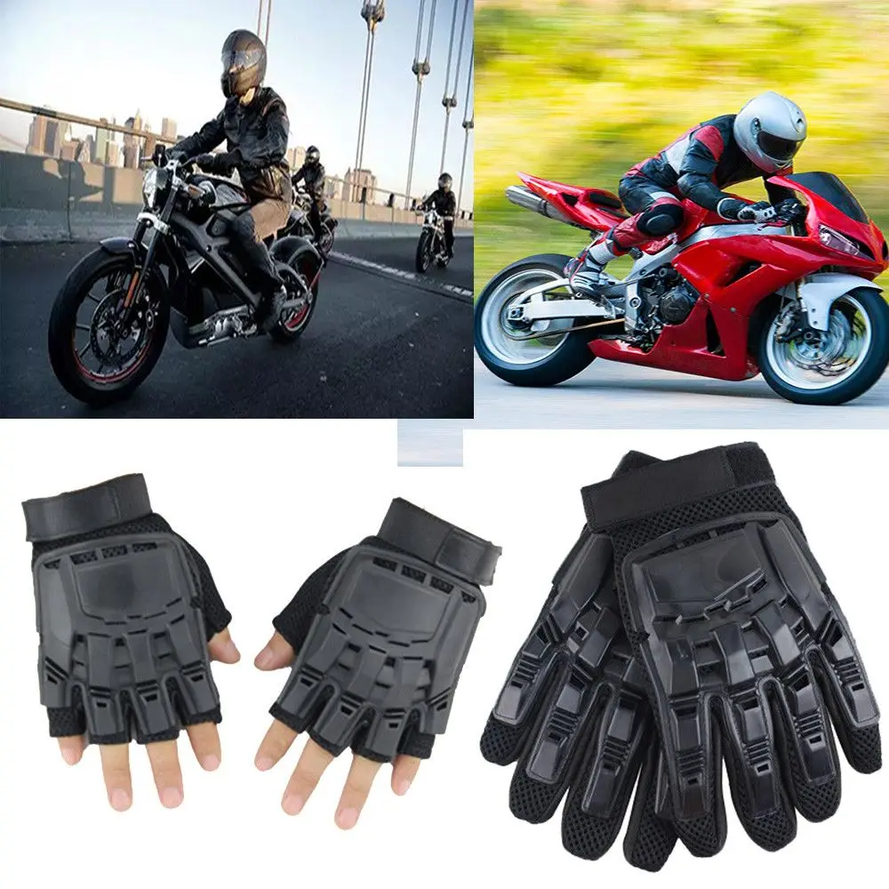 

Outdoor New Antiwear Mountaineering Cycling Nonslip Motorcycle Half finger T actical g loves All fingers