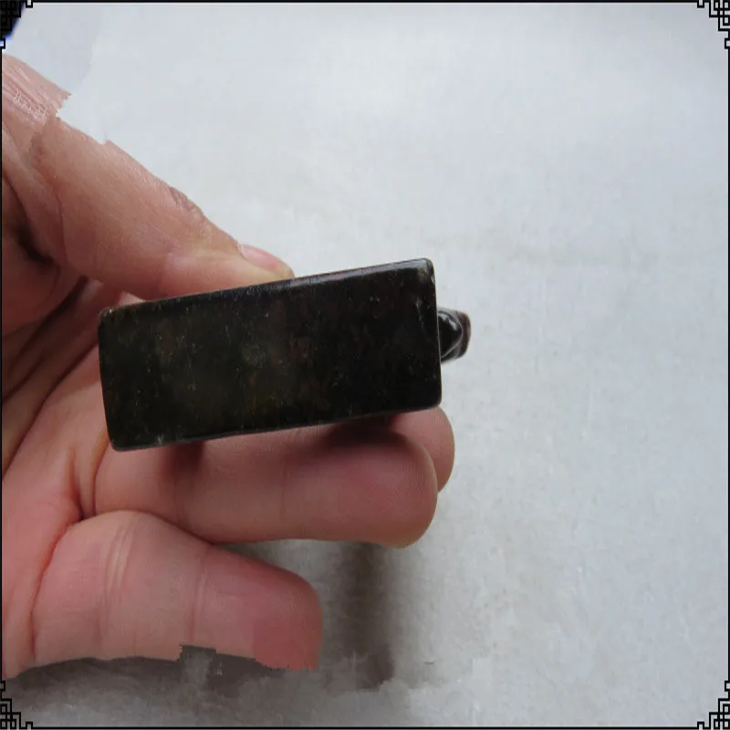 Антикварные старые нефритовые подвесные украшения старинные пустотелые