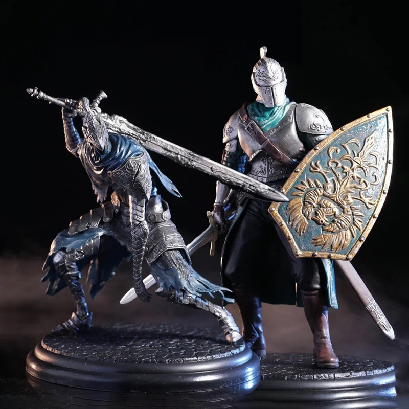 Фигурку Dark Souls игры статуя игрушки арториас Faraam Astora Оскар рыцарь черный Kurokishi лук