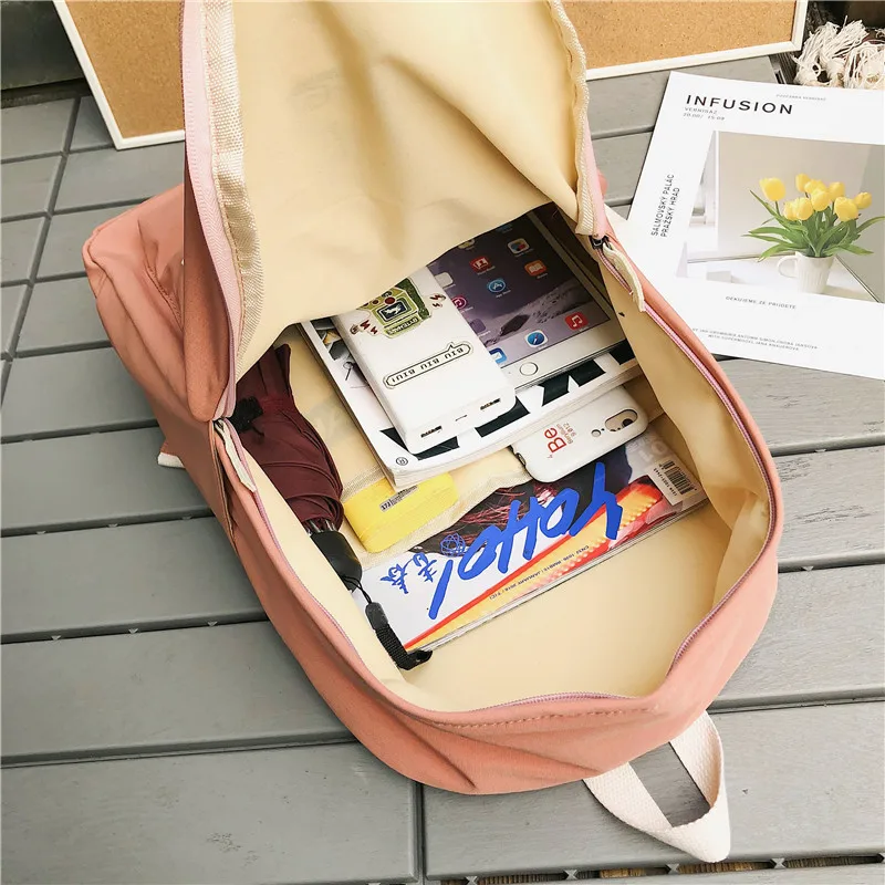 GALANODEL/крутой женский рюкзак с вышивкой для девочек чистый водонепроницаемый