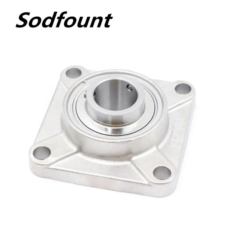 1 шт. с ЧПУ из нержавеющей стали внешняя гнездо сферического подшипника SUCF201 202 203