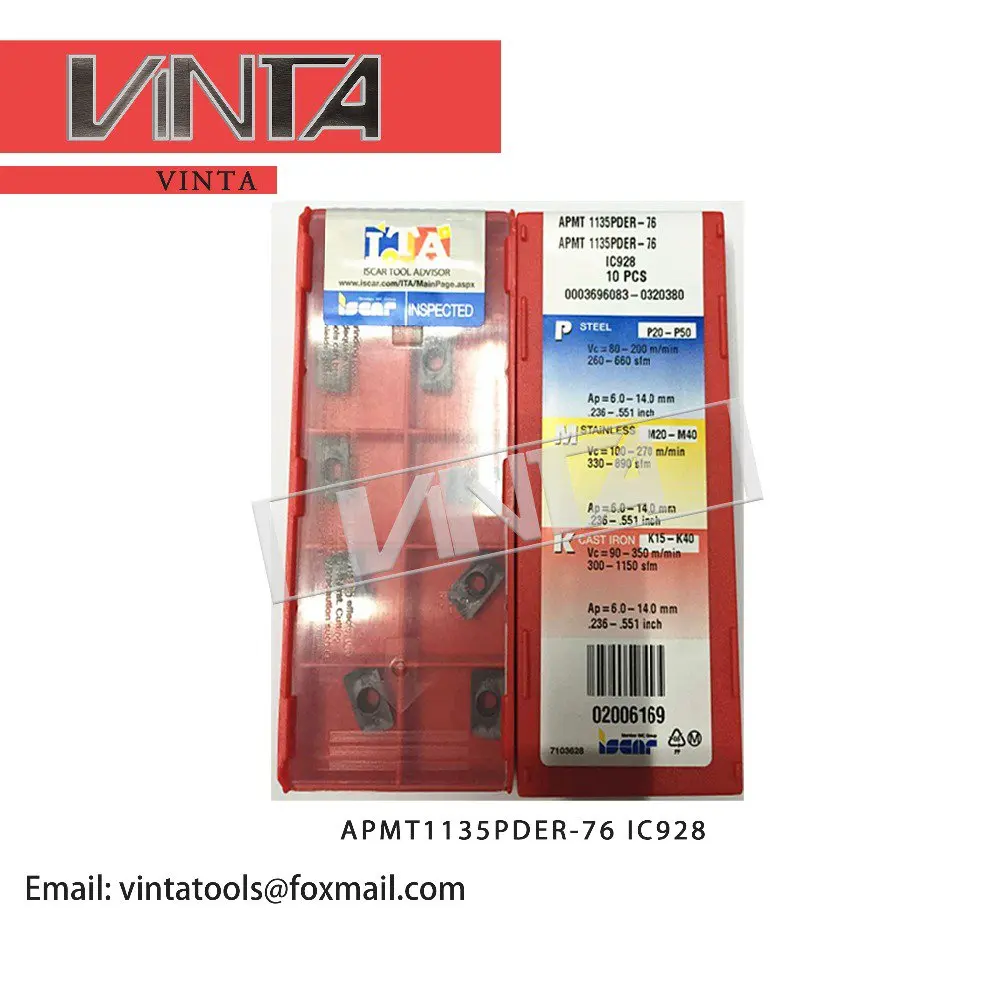Бесплатная доставка высокое качество 10 шт./лот APMT1135PDER 76 IC928 карбидные фрезерные
