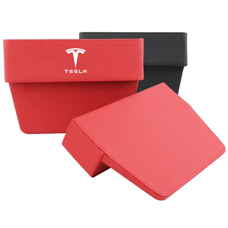 

Car Seat Crevice Storage Box Gap Pocket Organizer Multifunction Stowing Tidying box For Tesla Model 3 S X Y Styling accessories