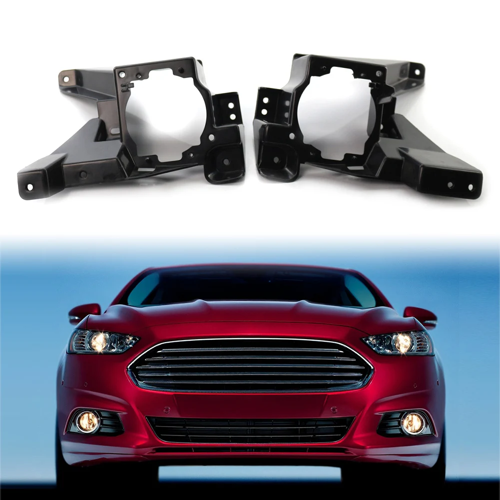 

Car Front Bumper Fog Light Bracket Left & Right Side 2Pcs For Ford Fusion Mondeo 2013 2014 2015 2016