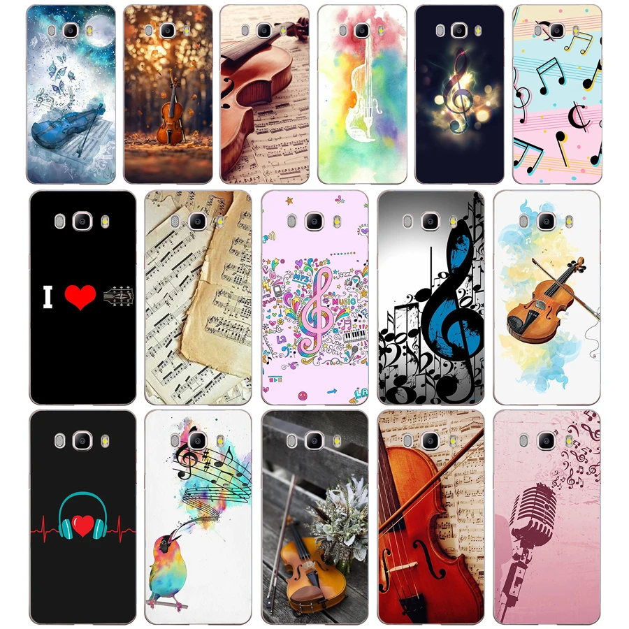 374 музыкальные ноты скрипка классическая музыка Мягкий Силиконовый ТПУ чехол для