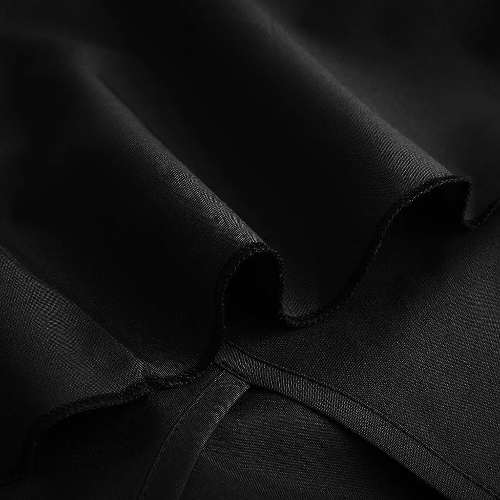 Женское Повседневное платье с оборками v-образным вырезом длинным рукавом