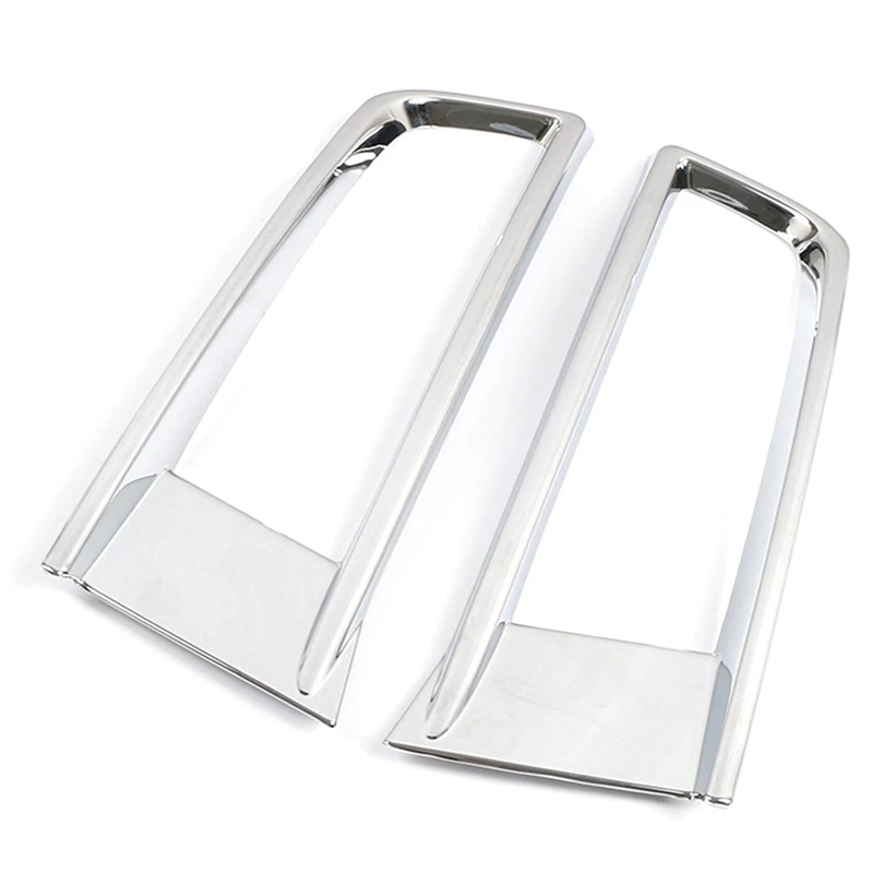 

Car Chrome-Plated Front Fog Lamp Cover Fog Lamp Frame Trim Auto Interior Accessories for -Touran 2016-2019