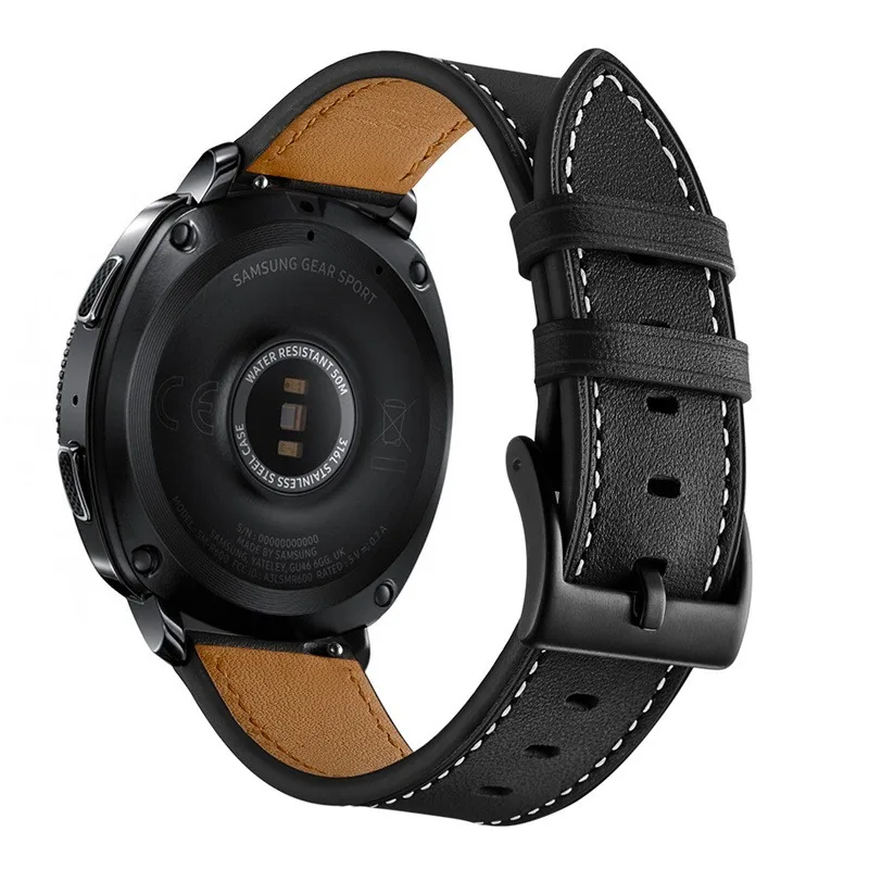 Ремешок для часов Huawei GT2 46 мм 42 кожаный ремешок Honor Watch Magic 2 pro|Смарт-аксессуары| |