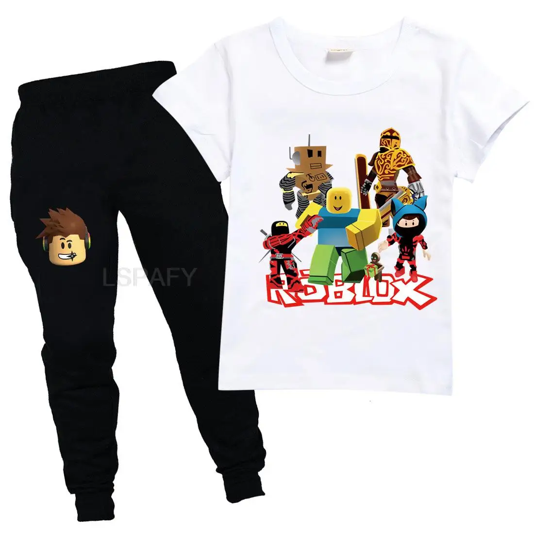 Детский спортивный костюм из футболки и брюк на возраст 2-15 лет - купить по