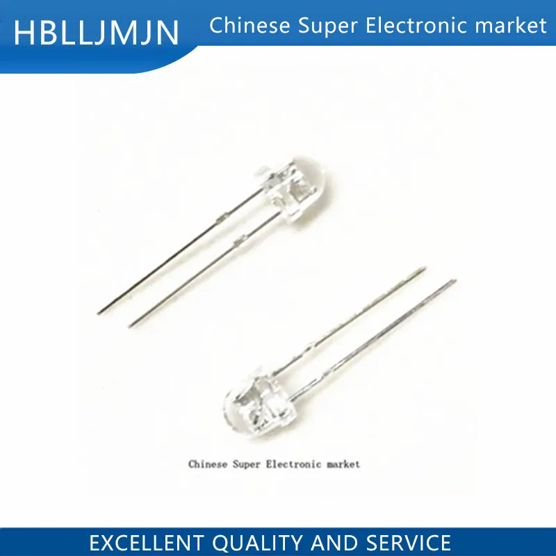 100 шт./лот 5 мм супер яркий белый светодиод DIP LED соломенная шляпа астигмия|white led|h 110