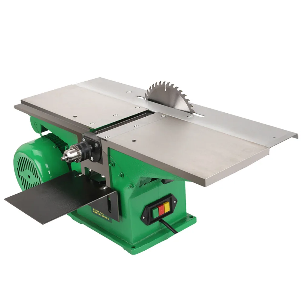 Woodworking Planer Multipurpose Machine Tools 220V Desktop Table Saw Chainsaw Electric Planer Small Woodworking Equipment 120A