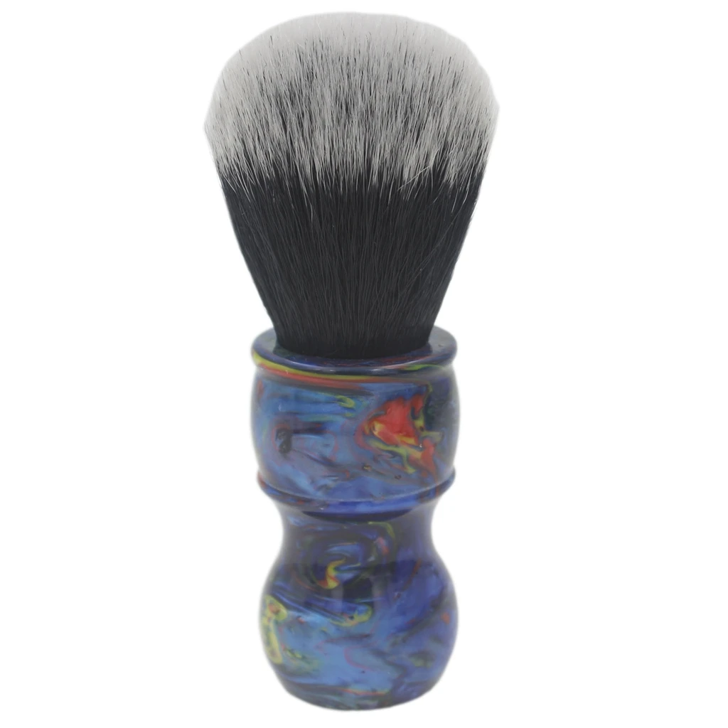 Вигбритье красочная полимерная ручка черные/белые Типсы синтетические волосы