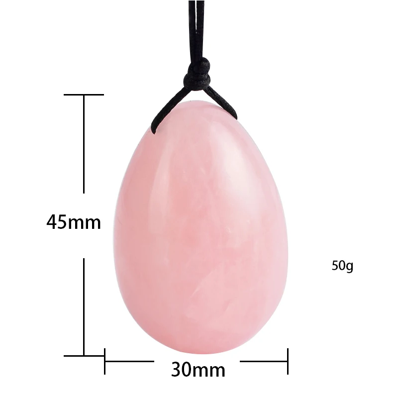 45*30 мм Романтическая любовь яйцо просверленные натуральные розы кварцевые