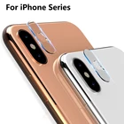 Закаленное стекло для iPhone XR X XS MAX 8 7 6 6s Plus, защита объектива камеры, полная защита экрана