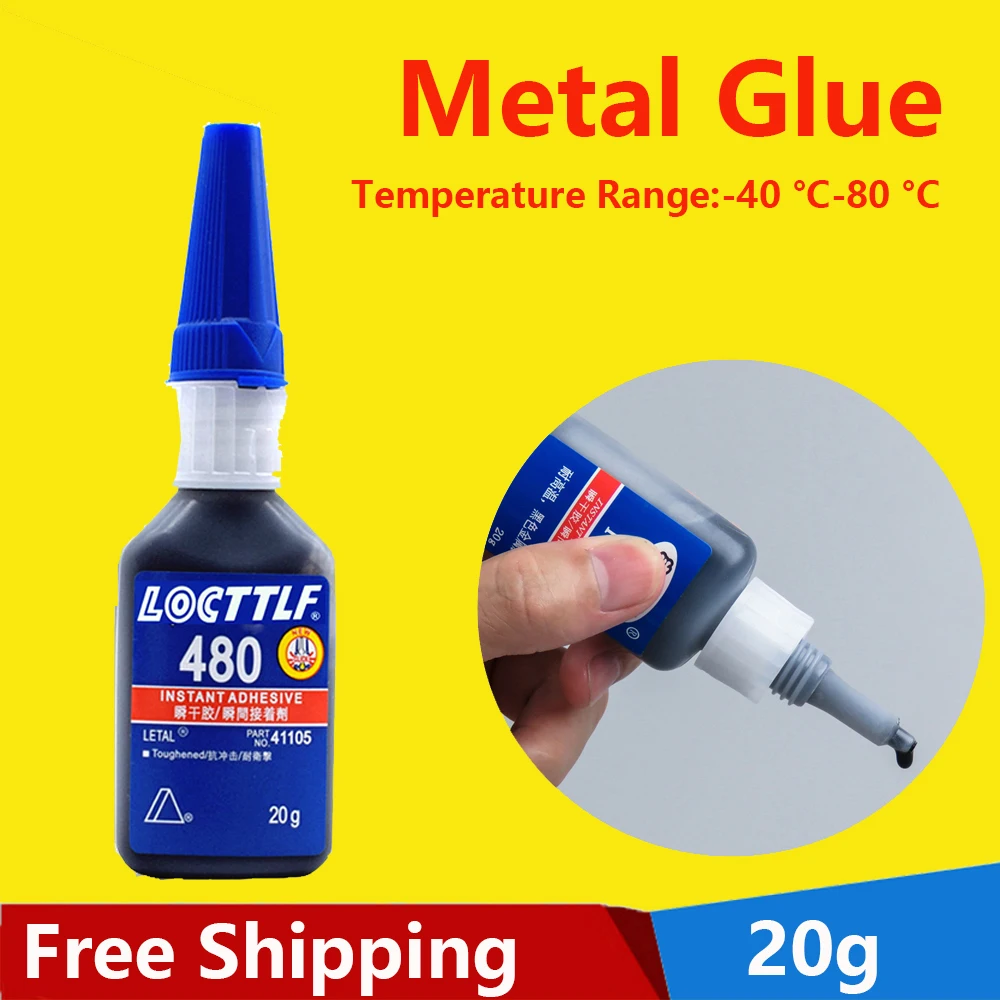 Metal Glue Black Liquid Seal Dedicated Glue 20g Universal Glue DIY Jewelry Elastomer Cork Strong Drying Universal Glue 480