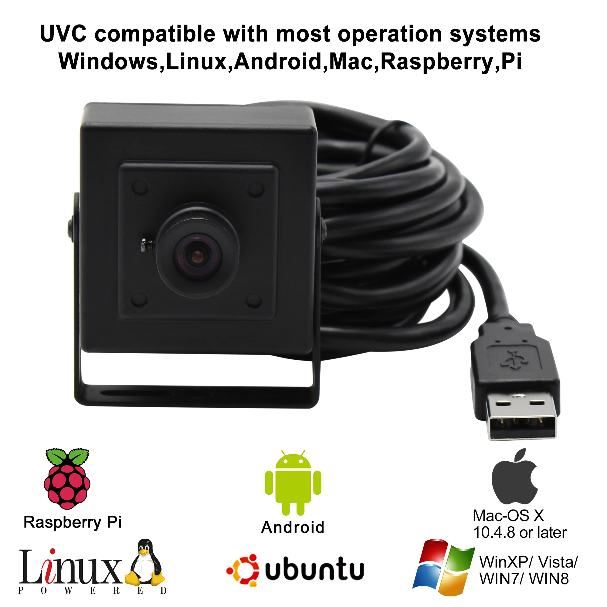 Usb-камера для видеонаблюдения 5 Мп | Спорт и развлечения