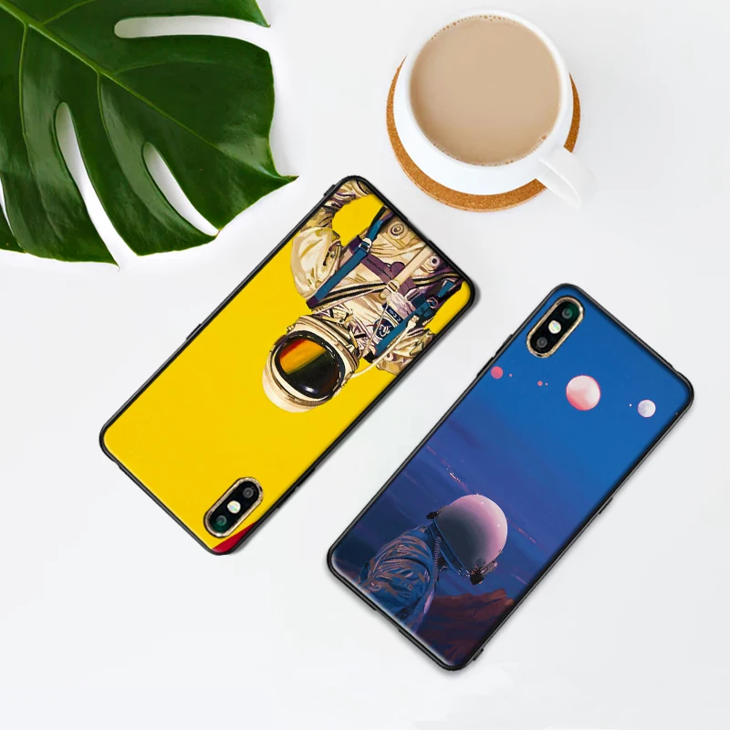 Мягкий силиконовый чехол для телефона iPhone XR TPU 5 5SE 6 6S 7 Plus 8Plus XS X Xr Max 9 Coque spaceman |