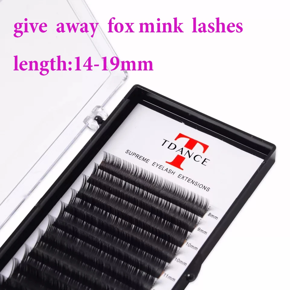 14 19 мм Смешанная длина наращивание ресниц Профессиональное использование в