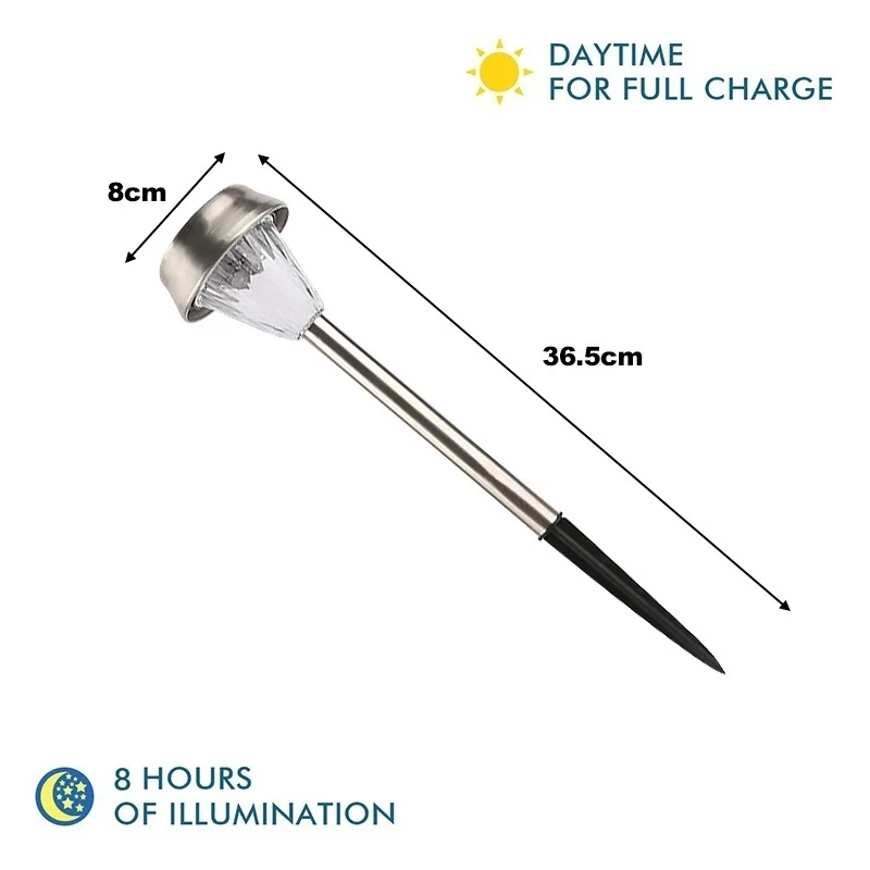 Уличная лампа на солнечной батарее водонепроницаемый садовый фонарь из