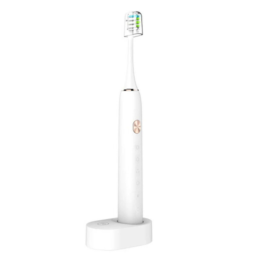 White Xiao mi Soocare X3 Soocas Смарт Bluetooth Беспроводная зарядка водонепроницаемый акустическая WaveTooth звуковая зубная щетка mi Home App - Цвет: White