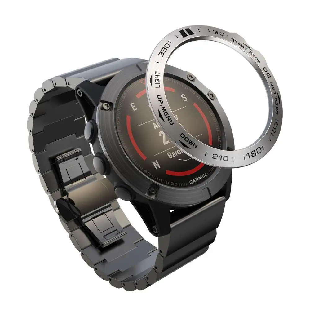 Стальной защитный чехол с кольцом-оболочкой для Garmin Fenix 5X 5XPlus 3 3HR Стайлинг часов