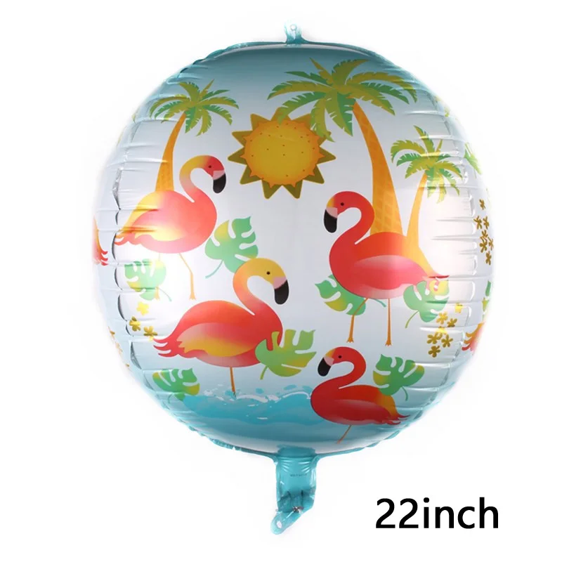 1pcs 4D Unicorn Flamingo Foil Baloon For Wedding Happy Birthday 22inch Inflatable Helium Balloon Festival Decor Party | Дом и сад