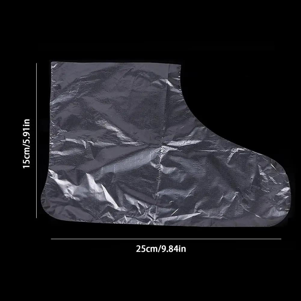 Одноразовые мешки для ног Полиэтиленовые прозрачные пакеты рук парафин спа-воск