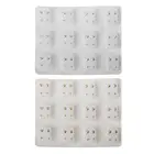 Оптовая продажа, 12 пар носочков на пистолет пирсинг уха серьги Инструмент для пирсинга Комплект Одноразовых боль стерильные стержня уха серьги гипоаллергенные серьги ювелирных изделий