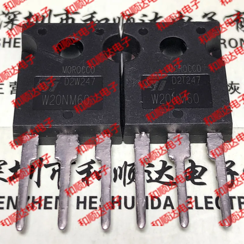 5 шт./лот W20NM60 STW20NM60 247 600V 20A|Замыкатели| |
