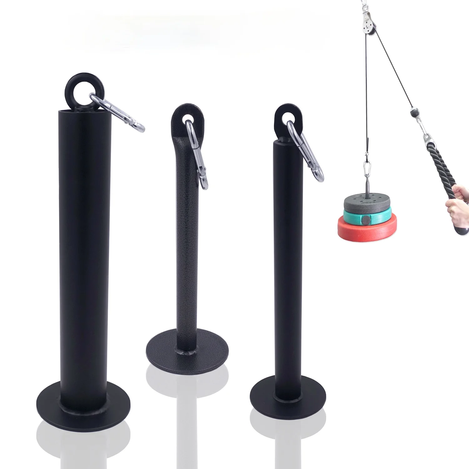 

Fitness Training Gym Loading Pin Lifting Accessories Pulley Cable Machine Attachment for Workout Strength Heavy Duty Exercises