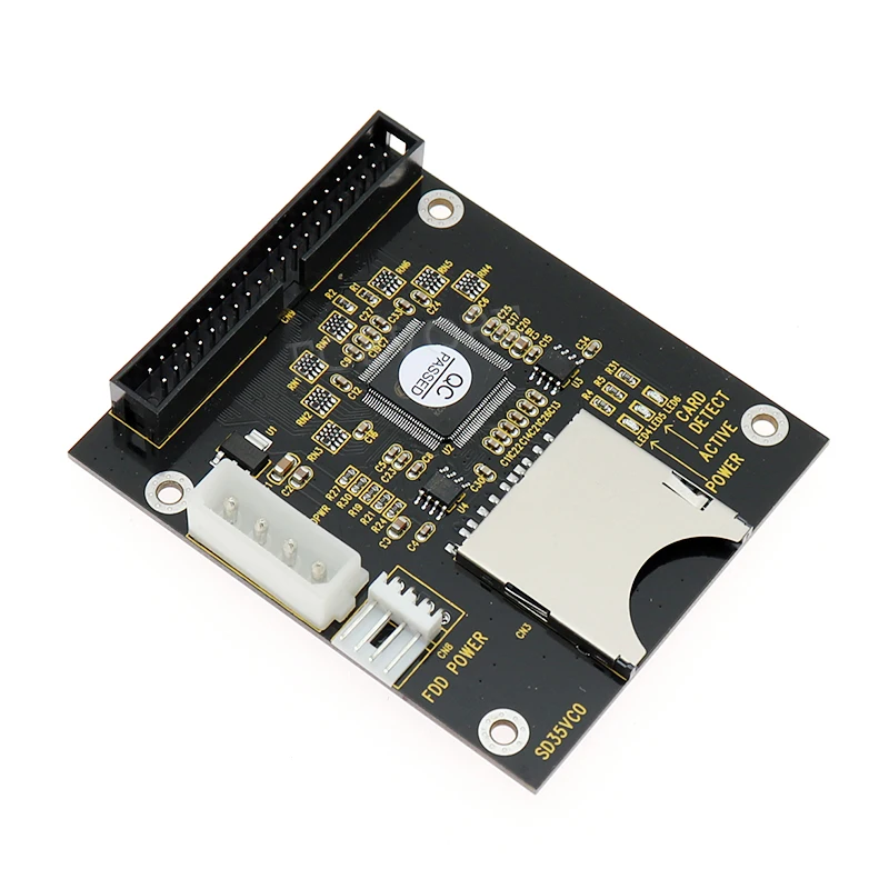 SD для IDE/SATA адаптер 3 5 &quot3 дюйма 40pin 40 pin типа папа sd конвертер карты контроллера