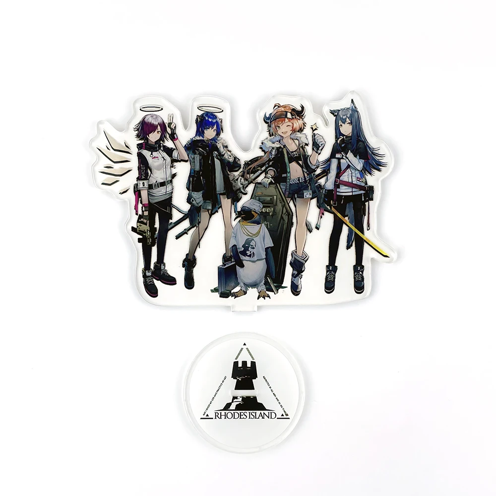 

Arknights characters #C EXUSIAI Mostima Emperor Croissant Texas acrylic standee figurines desk decoration cake topper anime