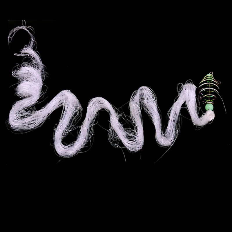 Рыболовная сеть разных размеров светящаяся шарикоподшипник ночные светящиеся