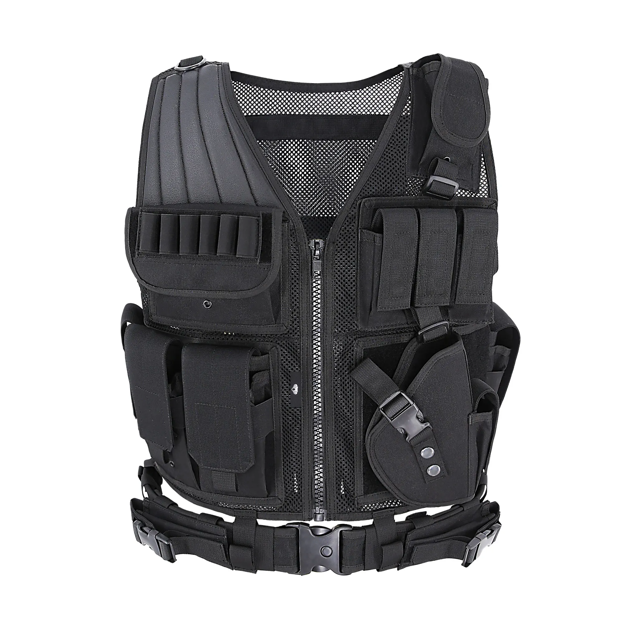 MGFLASHFORCE Тактический Жилет Molle Swat армейские военные нападение охота рыбалка