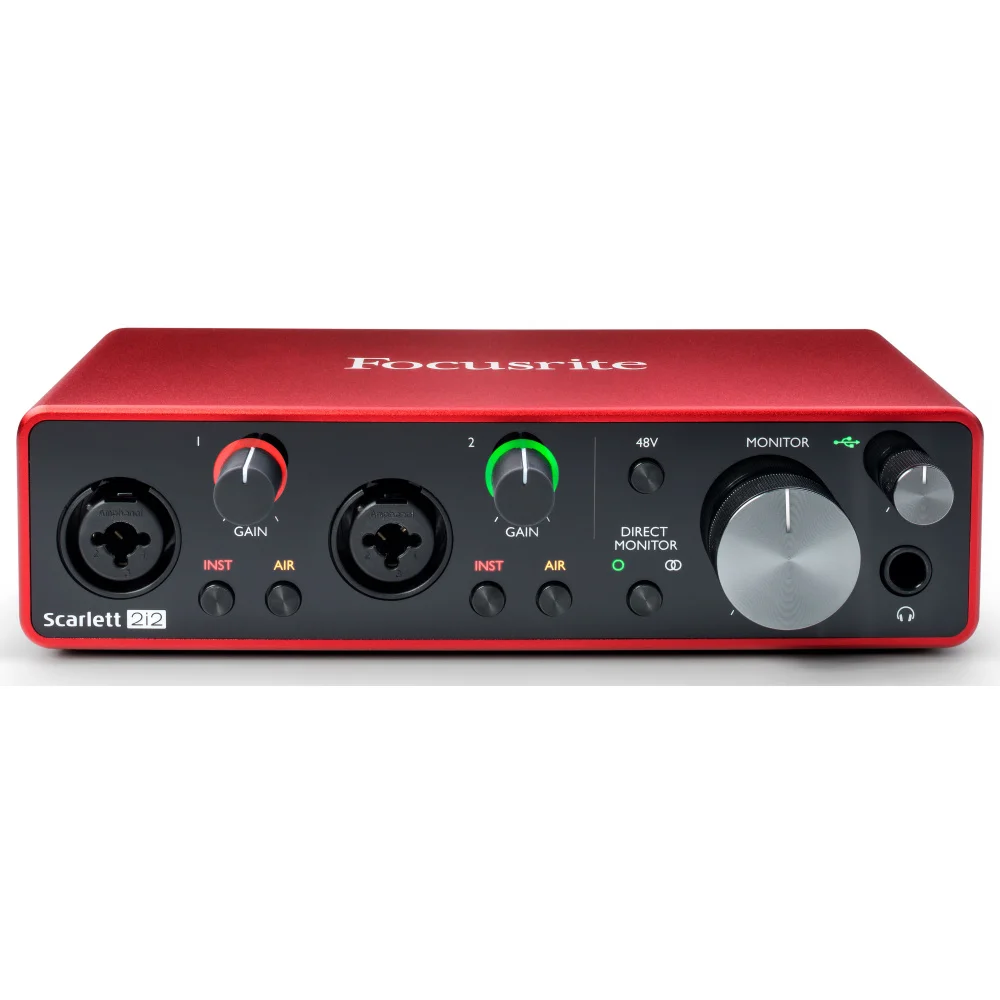 FOCUSRITE Scarlett 2i2 3rd Gen Аудиоинтерфейс|Звуковые карты| |