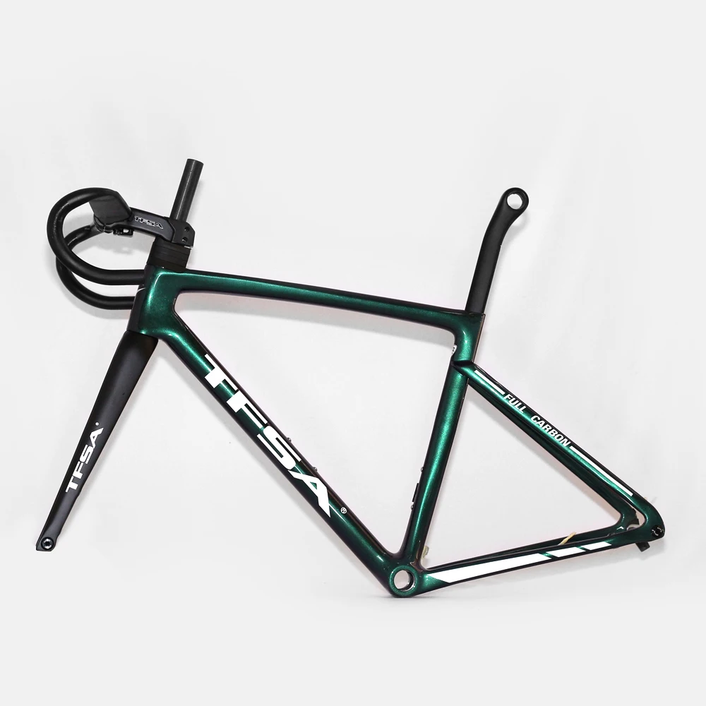 

Рама для шоссейного велосипеда, углеродное волокно, сверхлегкая, с рисунком