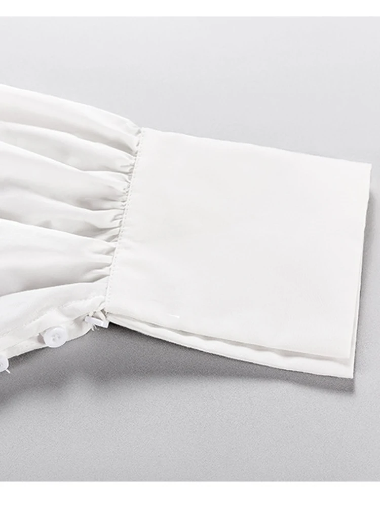 Белое платье рубашка с длинным рукавом 2020 модное осеннее женское Повседневное из